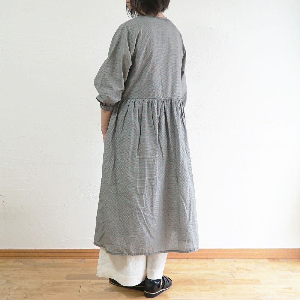 Branch m‘.,ブランチエム,ナチュラル,30代,40代,50代,60代,コットン,綿,ゆったり,ワンピース,カシュクール,羽織