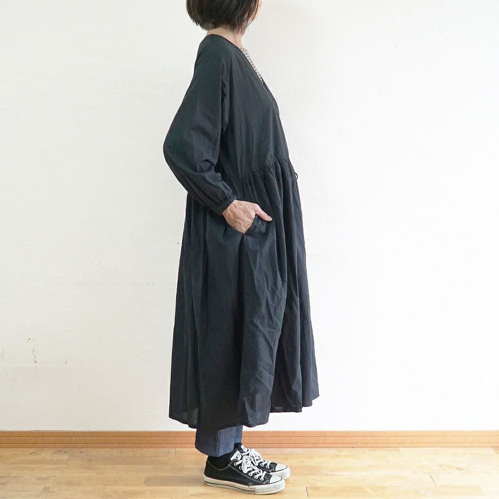 Branch m‘.,ブランチエム,ナチュラル,30代,40代,50代,60代,コットン,綿,ゆったり,ワンピース,カシュクール,羽織