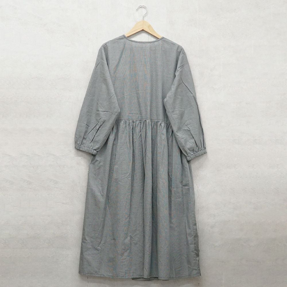 Branch m‘.,ブランチエム,ナチュラル,30代,40代,50代,60代,コットン,綿,ゆったり,ワンピース,カシュクール,羽織