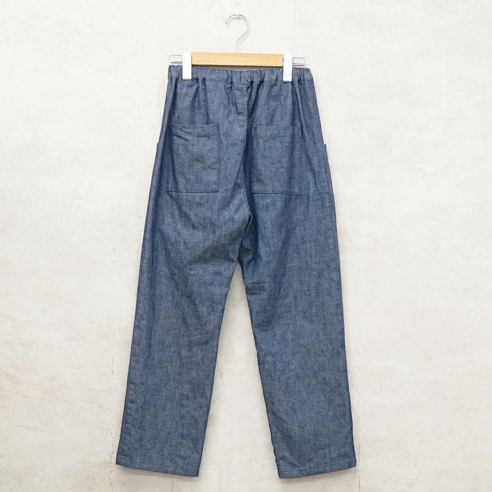 Branch m‘.,ブランチエム,ナチュラル,30代,40代,50代,60代,コットン,綿,ゆったり,パンツ,デニム,デニムパンツ,ストレートパンツ,デニムストレートパンツ