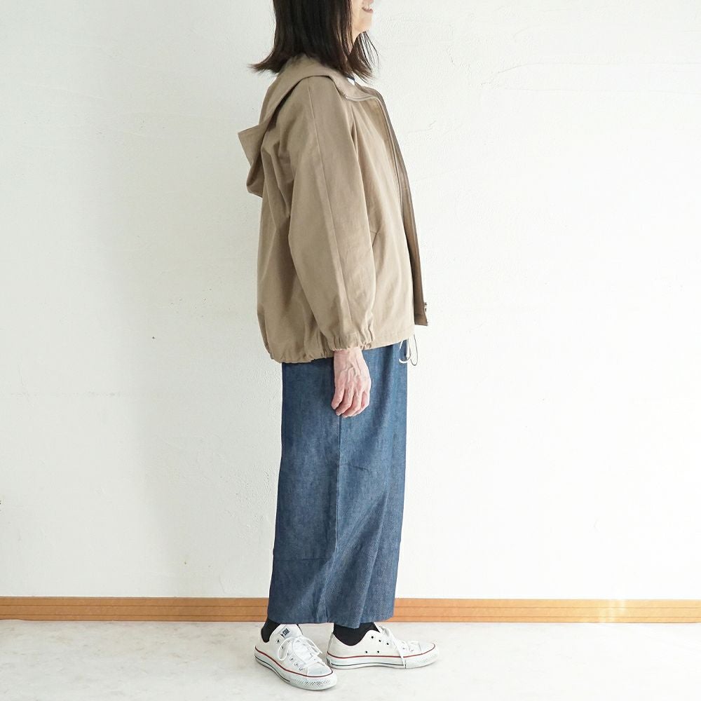 Branch m‘.,ブランチエム,ナチュラル,30代,40代,50代,60代,コットン,綿,ゆったり,パンツ,デニム,デニムパンツ,コクーンパンツ,デニムコクーンパンツ,バルーンパンツ,ワイドパンツ