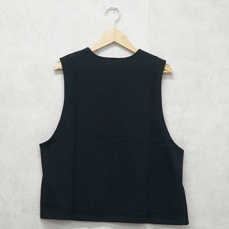 Branch m‘.,ブランチエム,ナチュラル,30代,40代,50代,60代,コットン,ゆったり,綿,裏毛,裏毛ベスト,ベスト,レイヤード,重ね着,体温調節,