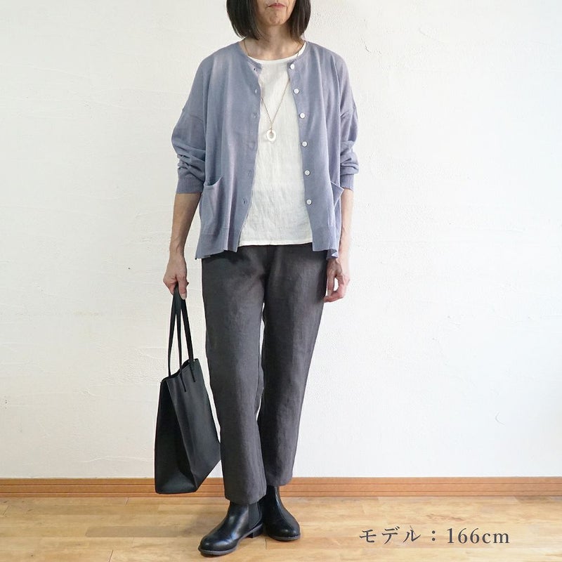 Branch m‘.,ブランチエム,ナチュラル,30代,40代,50代,60代,リネン,ゆったり,パンツ,リネンパンツ,ストレートパンツ,スリムパンツ 