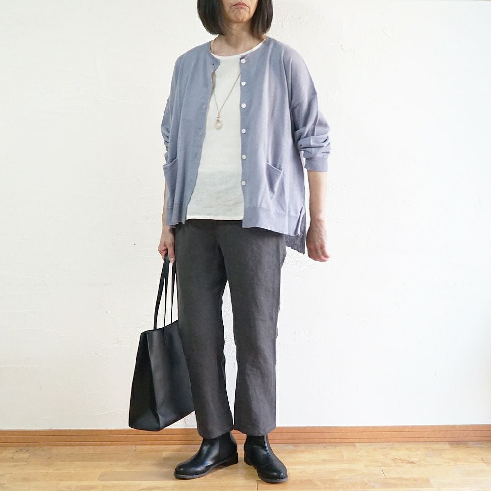 Branch m‘.,ブランチエム,ナチュラル,30代,40代,50代,60代,リネン,ゆったり,パンツ,リネンパンツ,ストレートパンツ,スリムパンツ 