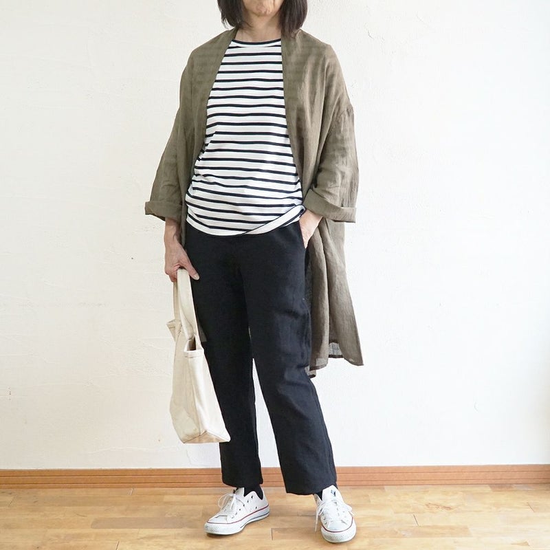 Branch m‘.,ブランチエム,ナチュラル,30代,40代,50代,60代,リネン,ゆったり,パンツ,リネンパンツ,ストレートパンツ,スリムパンツ 