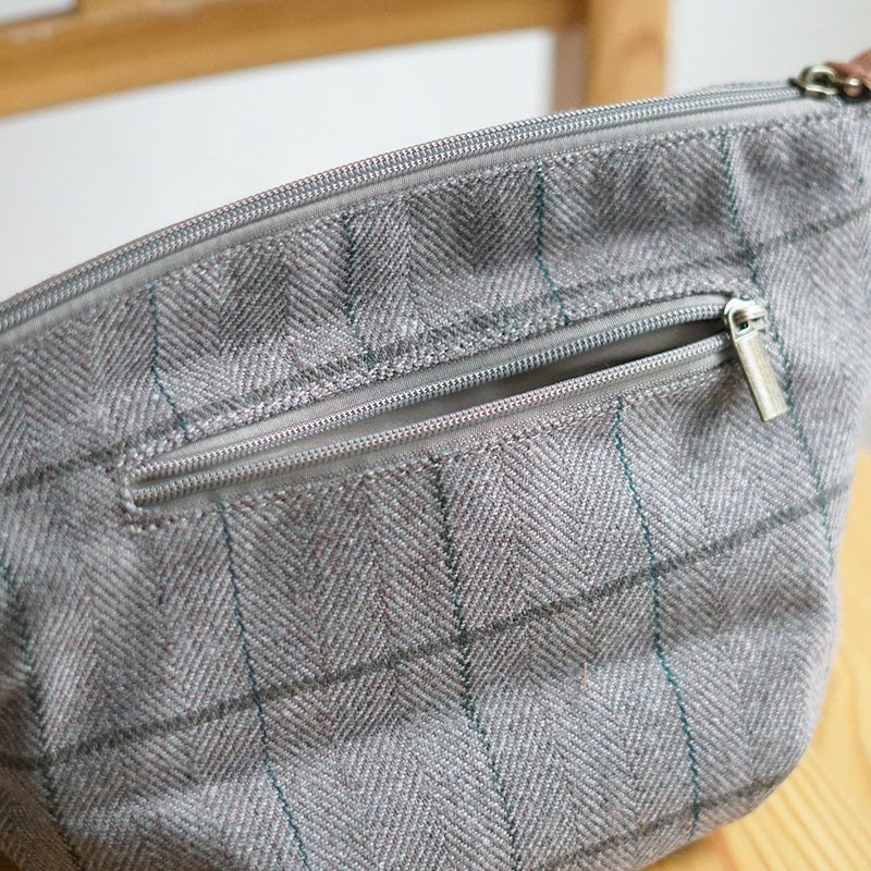 Branch m‘.,ブランチエム,ナチュラル,30代,40代,50代,60代,ゆったり,バッグ,toleur,トーラ,ショルダーバッグ,ショルダー,ウールバッグ,チェック,チェック柄,チェックバッグ