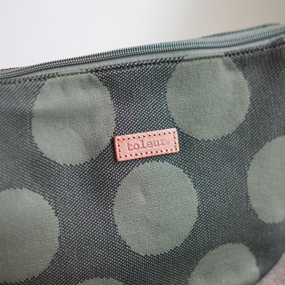 Branch m‘.,ブランチエム,ナチュラル,30代,40代,50代,60代,ゆったり,バッグ,toleur,トーラ,ショルダーバッグ,ショルダー,ウールバッグ,ドット,ドット柄,水玉バッグ, 