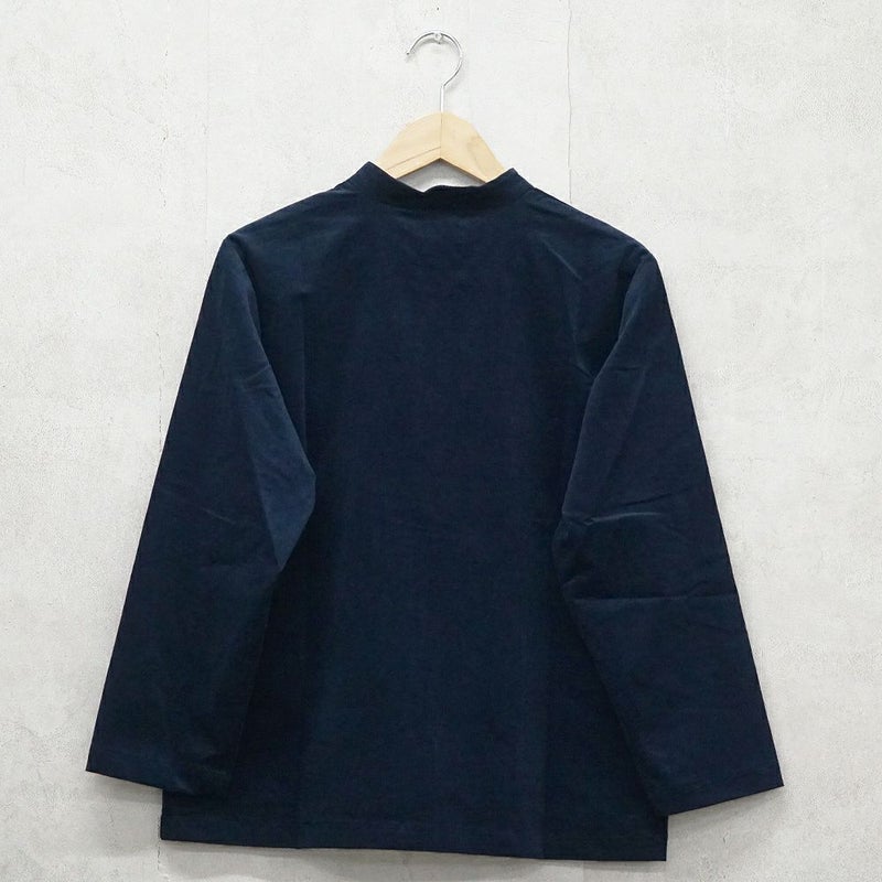 Branch m‘.,ブランチエム,ナチュラル,30代,40代,50代,60代,コットン,綿,ゆったり,ブラウス,長袖,羽織,シャツ,羽織シャツ,ライトアウター,スタンドカラー,スタンドカラーシャツ