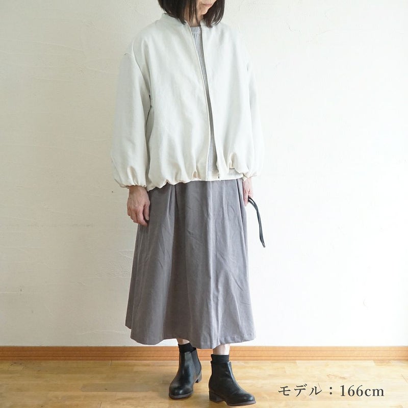 Branch m‘.,ブランチエム,ナチュラル,30代,40代,50代,60代,コットン,綿,ゆったり,skirt,スカート,タックスカート,コーデュロイ,細コール,コーデュロイスカート