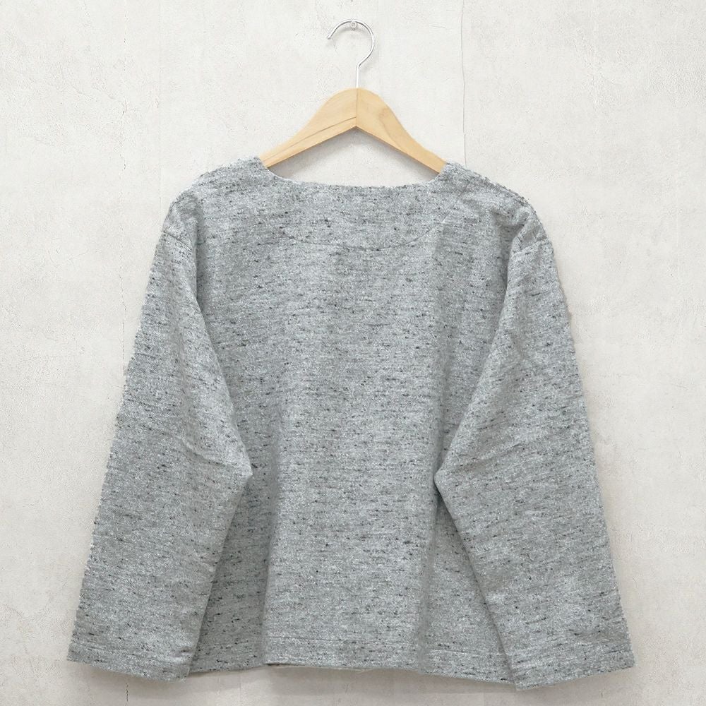 Branch m‘.,ブランチエム,ナチュラル,30代,40代,50代,60代,コットン,ゆったり,綿,アウター,カーディガン,ジャケット,羽織り,羽織,ライトアウター,Vネックジャケット,Vネックカーディガン,ネップ,ジャズネップ