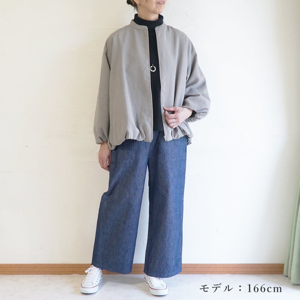 Branch m‘.,ブランチエム,ナチュラル,30代,40代,50代,60代,ポリエステル,ゆったり,ブルゾン,羽織,ライトアウター,