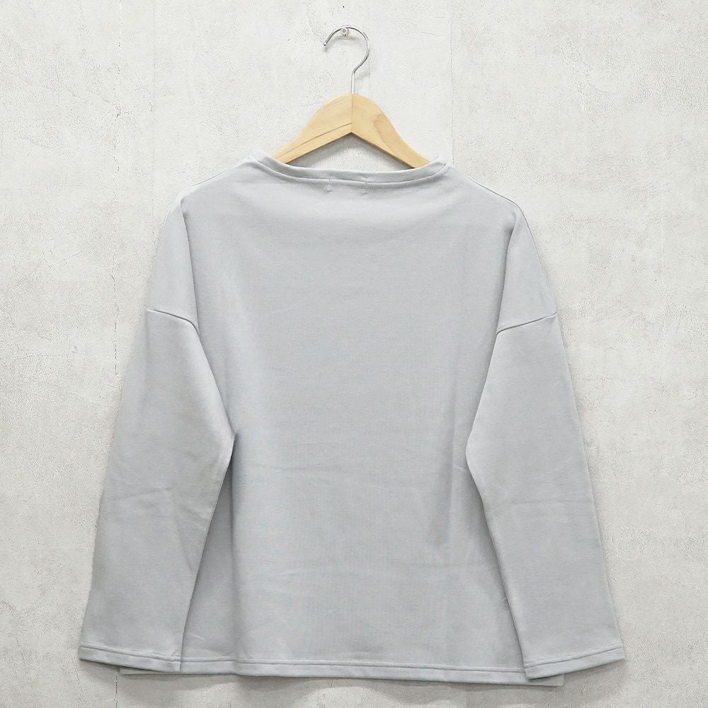 Branch m‘.,ブランチエム,ナチュラル,30代,40代,50代,60代,コットン,綿,ゆったり,Tシャツ,カットソー,ボトルネック,ボトルネックプルオーバー,,長袖