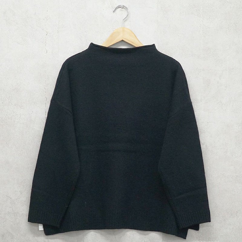 Branch m‘.,ブランチエム,ナチュラル,30代,40代,50代,60代,ウール,ゆったり,ニット,ボトルネック,ボトルネックニット,ニットプルオーバー,ウール,ウールニット