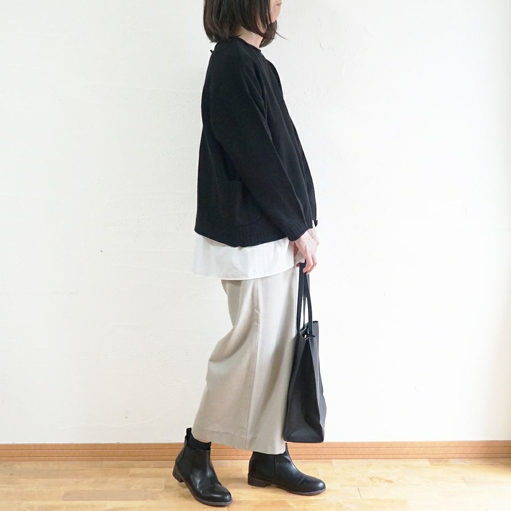 Branch m‘.,ブランチエム,ナチュラル,30代,40代,50代,60代,ウール,ゆったり,knit,ニット,ウール混,ボトルネック,プルオーバー,プルオーバーニット,カラーニット,カーディガン,ニットカーディガン,2way,2wayニット