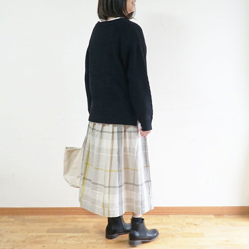 Branch m‘.,ブランチエム,ナチュラル,30代,40代,50代,60代,ウール,ゆったり,knit,ニット,ウール混,カーディガン,ケーブルニット,ケーブルニットカーディガン,ニットカーディガン,ニットカーデ,ケーブル編み