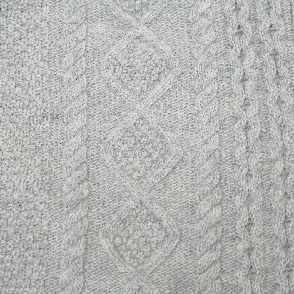 Branch m‘.,ブランチエム,ナチュラル,30代,40代,50代,60代,ウール,ゆったり,knit,ニット,ウール混,カーディガン,ケーブルニット,ケーブルニットカーディガン,ニットカーディガン,ニットカーデ,ケーブル編み