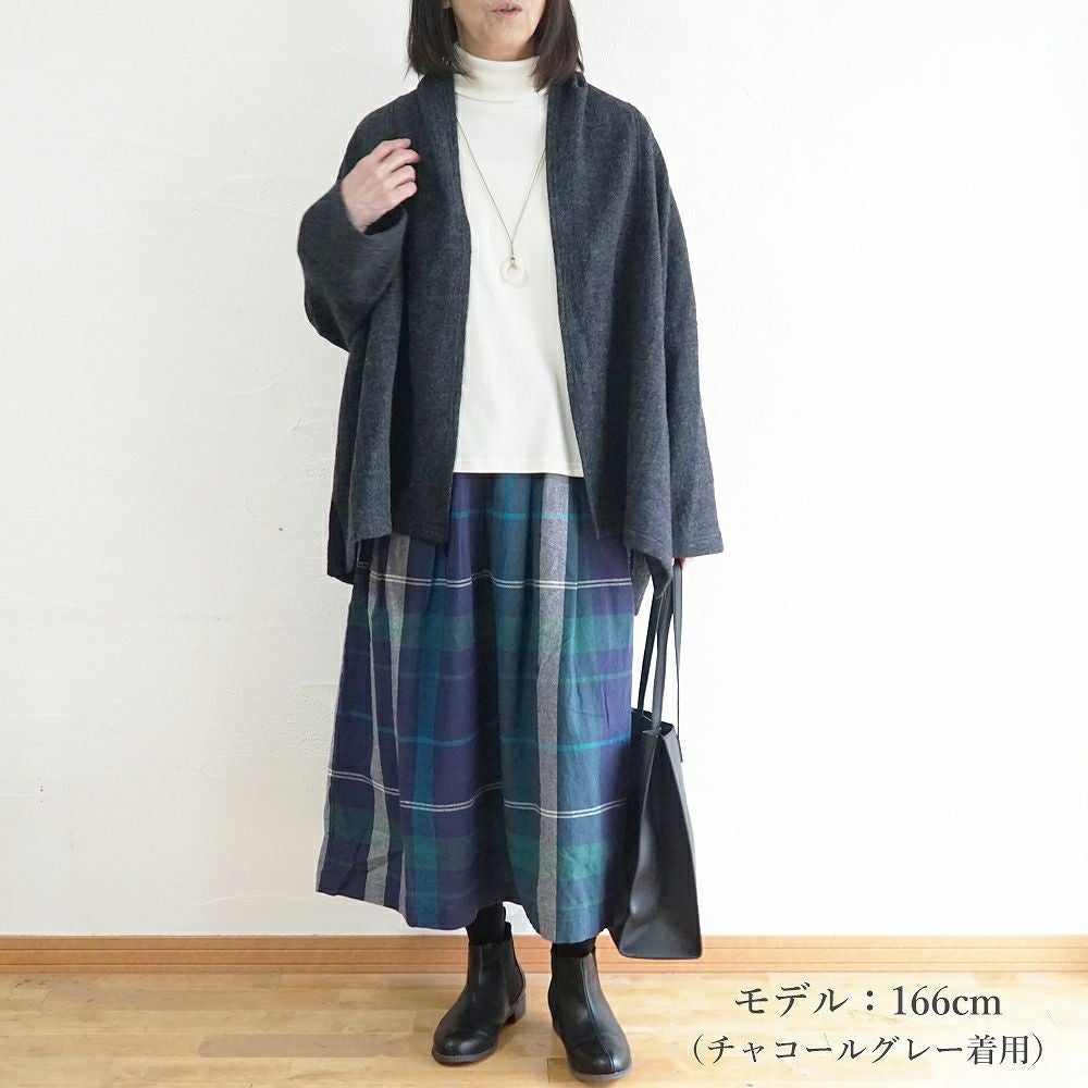 Branch m‘.,ブランチエム,ナチュラル,30代,40代,50代,60代,ゆったり,ウール,カーディガン,ウールカーディガン,トッパーカーディガン,羽織,