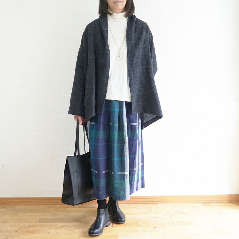 Branch m‘.,ブランチエム,ナチュラル,30代,40代,50代,60代,ゆったり,ウール,カーディガン,ウールカーディガン,トッパーカーディガン,羽織,