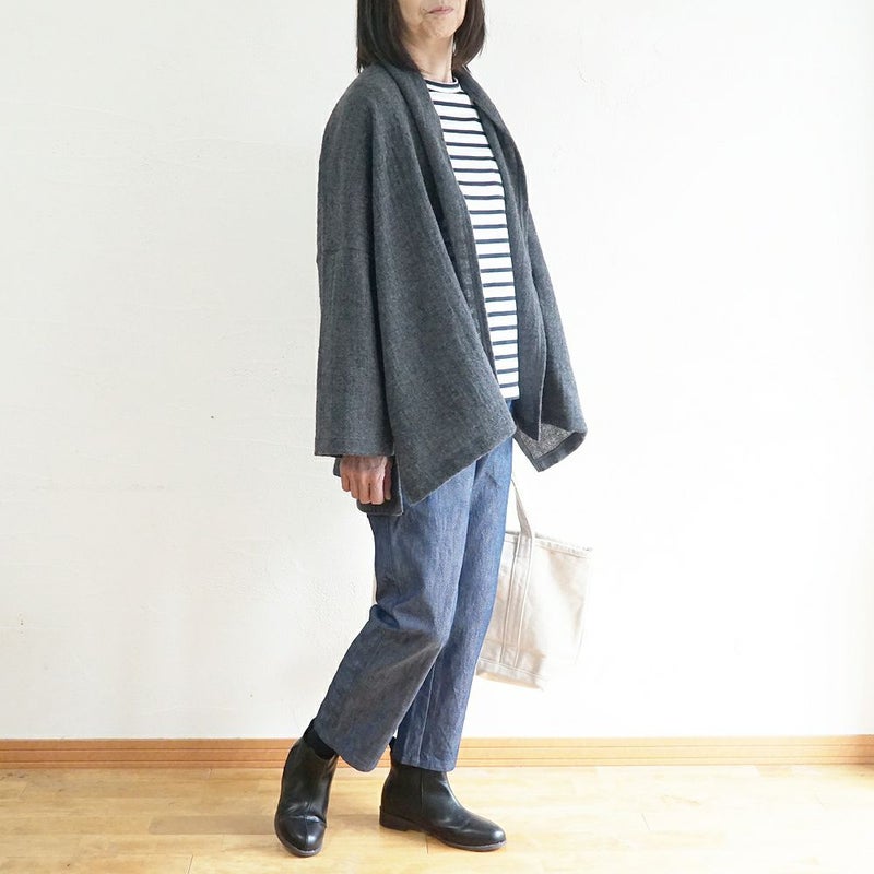 Branch m‘.,ブランチエム,ナチュラル,30代,40代,50代,60代,ゆったり,ウール,カーディガン,ウールカーディガン,トッパーカーディガン,羽織,