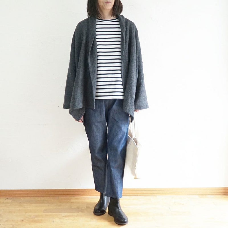 Branch m‘.,ブランチエム,ナチュラル,30代,40代,50代,60代,ゆったり,ウール,カーディガン,ウールカーディガン,トッパーカーディガン,羽織,