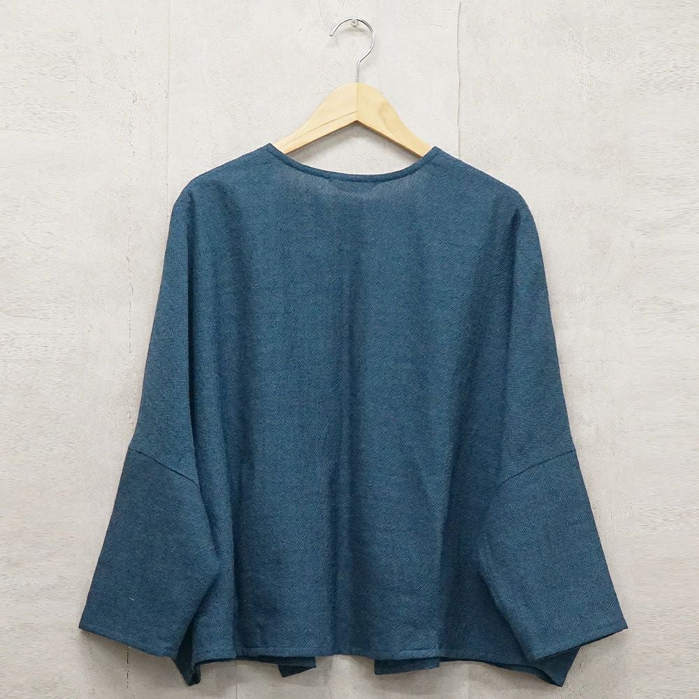 Branch m‘.,ブランチエム,ナチュラル,30代,40代,50代,60代,ゆったり,ウール,カーディガン,ウールカーディガン,ボレロカーディガン,羽織,