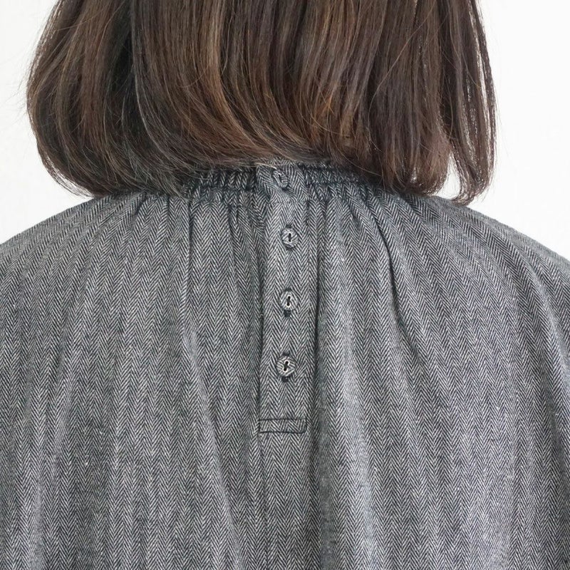 Branch m‘.,ブランチエム,ナチュラル,30代,40代,50代,60代,コットン,綿,ゆったり,blouse,ブラウス,フリルブラウス,