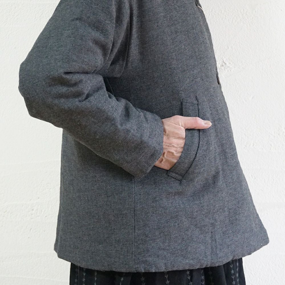 Branch m‘.,ブランチエム,ナチュラル,30代,40代,50代,60代,ゆったり,アウター,ダウン,ボンディング,ジャケット,フード,中綿