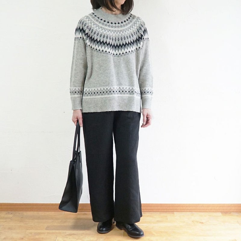 Branch m‘.,ブランチエム,ナチュラル,30代,40代,50代,60代,ゆったり,ウール,リネン,リネンウール,パンツ,ワイドパンツ,ストレートパンツ,