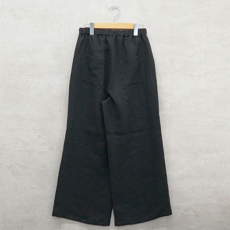 Branch m‘.,ブランチエム,ナチュラル,30代,40代,50代,60代,ゆったり,ウール,リネン,リネンウール,パンツ,ワイドパンツ,ストレートパンツ,