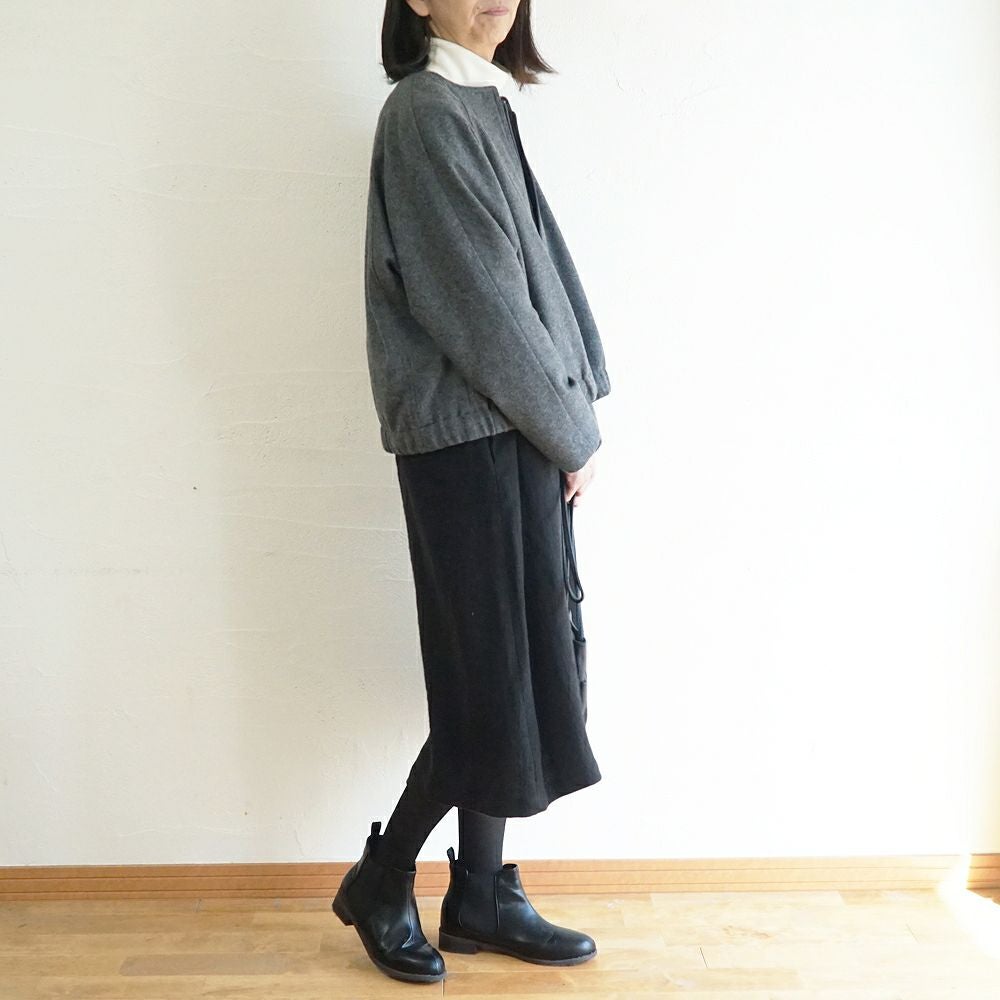 Branch m‘.,ブランチエム,ナチュラル,30代,40代,50代,60代,ウール,ゆったり,コート,ジャケット,ブルゾン,ラグラン,ラグランスリーブ,裏地,