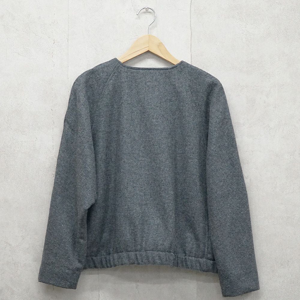 Branch m‘.,ブランチエム,ナチュラル,30代,40代,50代,60代,ウール,ゆったり,コート,ジャケット,ブルゾン,ラグラン,ラグランスリーブ,裏地,