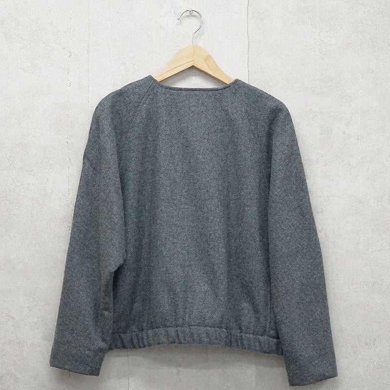 Branch m‘.,ブランチエム,ナチュラル,30代,40代,50代,60代,ウール,ゆったり,コート,ジャケット,ブルゾン,ラグラン,ラグランスリーブ,裏地,