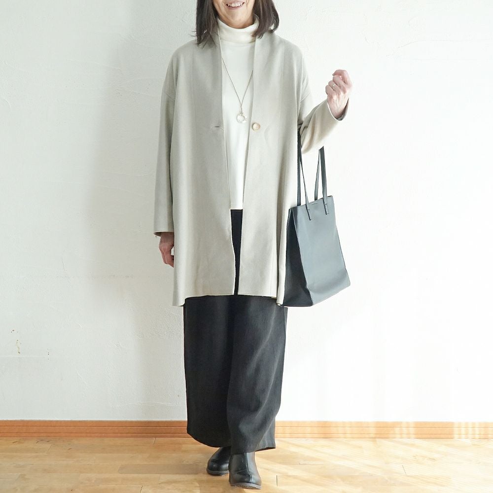 Branch m‘.,ブランチエム,ナチュラル,30代,40代,50代,60代,ウール,ゆったり,コート,ジャケット,トッパー,裏地