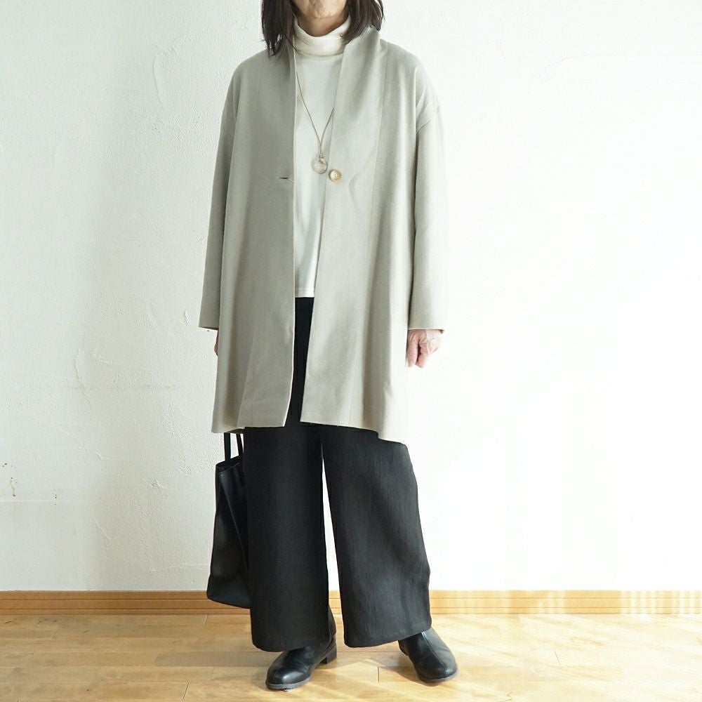 Branch m‘.,ブランチエム,ナチュラル,30代,40代,50代,60代,ウール,ゆったり,コート,ジャケット,トッパー,裏地