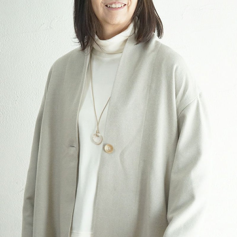 Branch m‘.,ブランチエム,ナチュラル,30代,40代,50代,60代,ウール,ゆったり,コート,ジャケット,トッパー,裏地