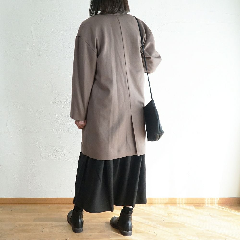 Branch m‘.,ブランチエム,ナチュラル,30代,40代,50代,60代,ウール,ゆったり,コート,ジャケット,トッパー,裏地