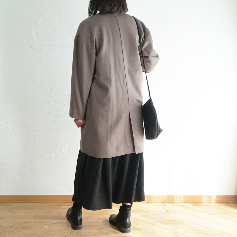 Branch m‘.,ブランチエム,ナチュラル,30代,40代,50代,60代,ウール,ゆったり,コート,ジャケット,トッパー,裏地