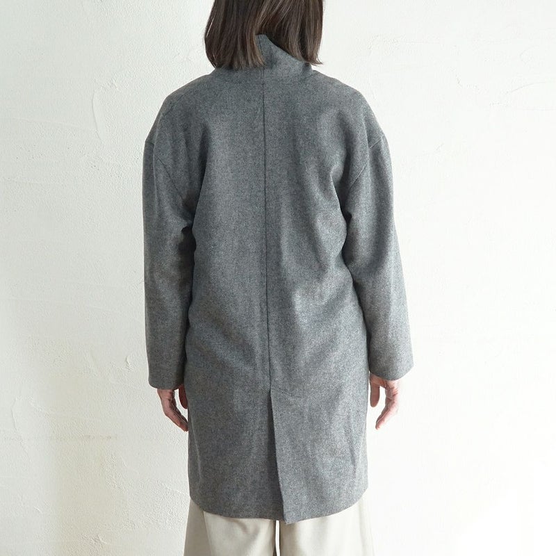 Branch m‘.,ブランチエム,ナチュラル,30代,40代,50代,60代,ウール,ゆったり,コート,ジャケット,トッパー,裏地