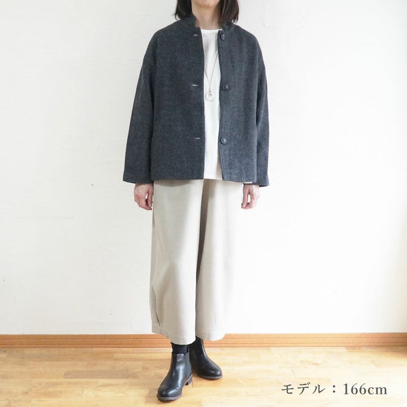 Branch m‘.,ブランチエム,ナチュラル,30代,40代,50代,60代,ゆったり,ウール,パンツ,ボウルパンツ,裏地,バルーンパンツ