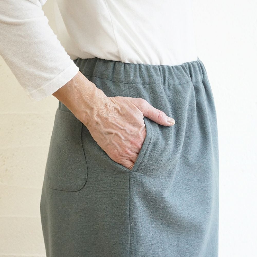 Branch m‘.,ブランチエム,ナチュラル,30代,40代,50代,60代,ゆったり,ウール,パンツ,ボウルパンツ,裏地,バルーンパンツ