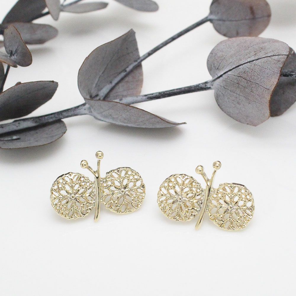 Branch m‘.,ブランチエム,ナチュラル,30代,40代,50代,60代,ブローチ,ルチカ,アクセサリー,蝶,蝶々,ちょうちょ,