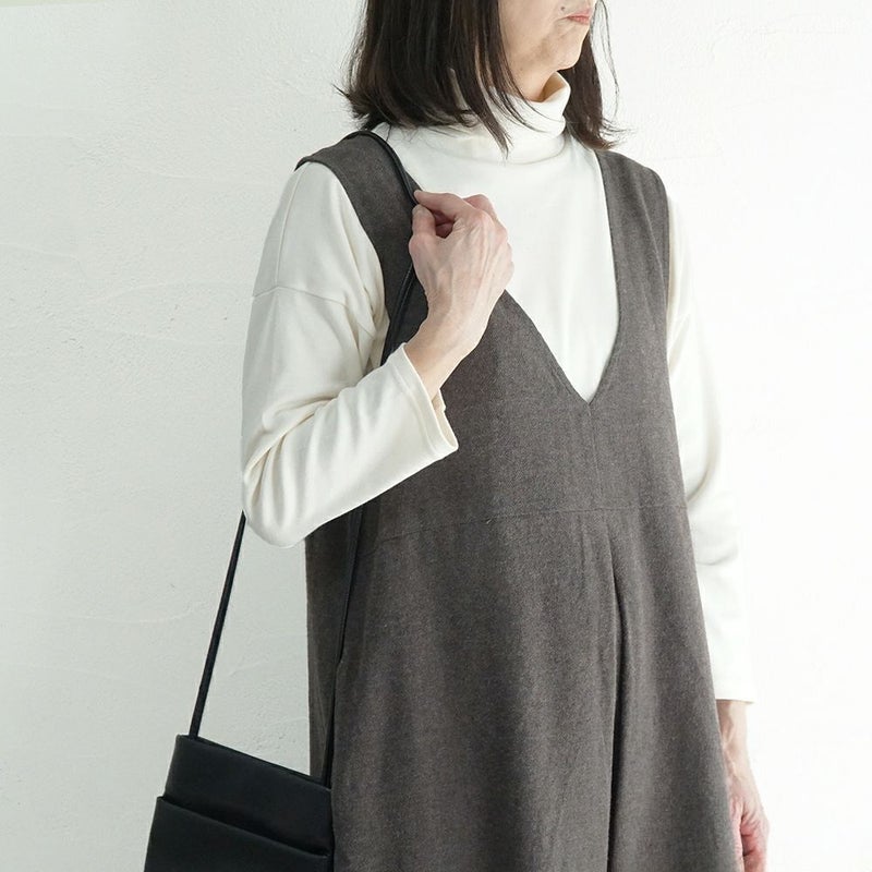 Branch m‘.,ブランチエム,ナチュラル,30代,40代,50代,60代,ゆったり,ワンピース,2wayワンピース,ノースリーブワンピース,Vネックワンピース,ジャンパースカート,ジャンスカ