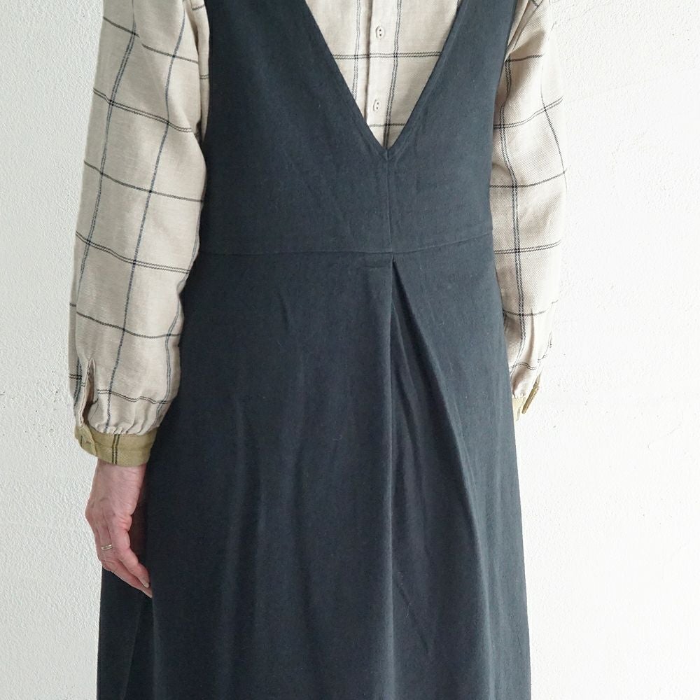 Branch m‘.,ブランチエム,ナチュラル,30代,40代,50代,60代,ゆったり,ワンピース,2wayワンピース,ノースリーブワンピース,Vネックワンピース,ジャンパースカート,ジャンスカ