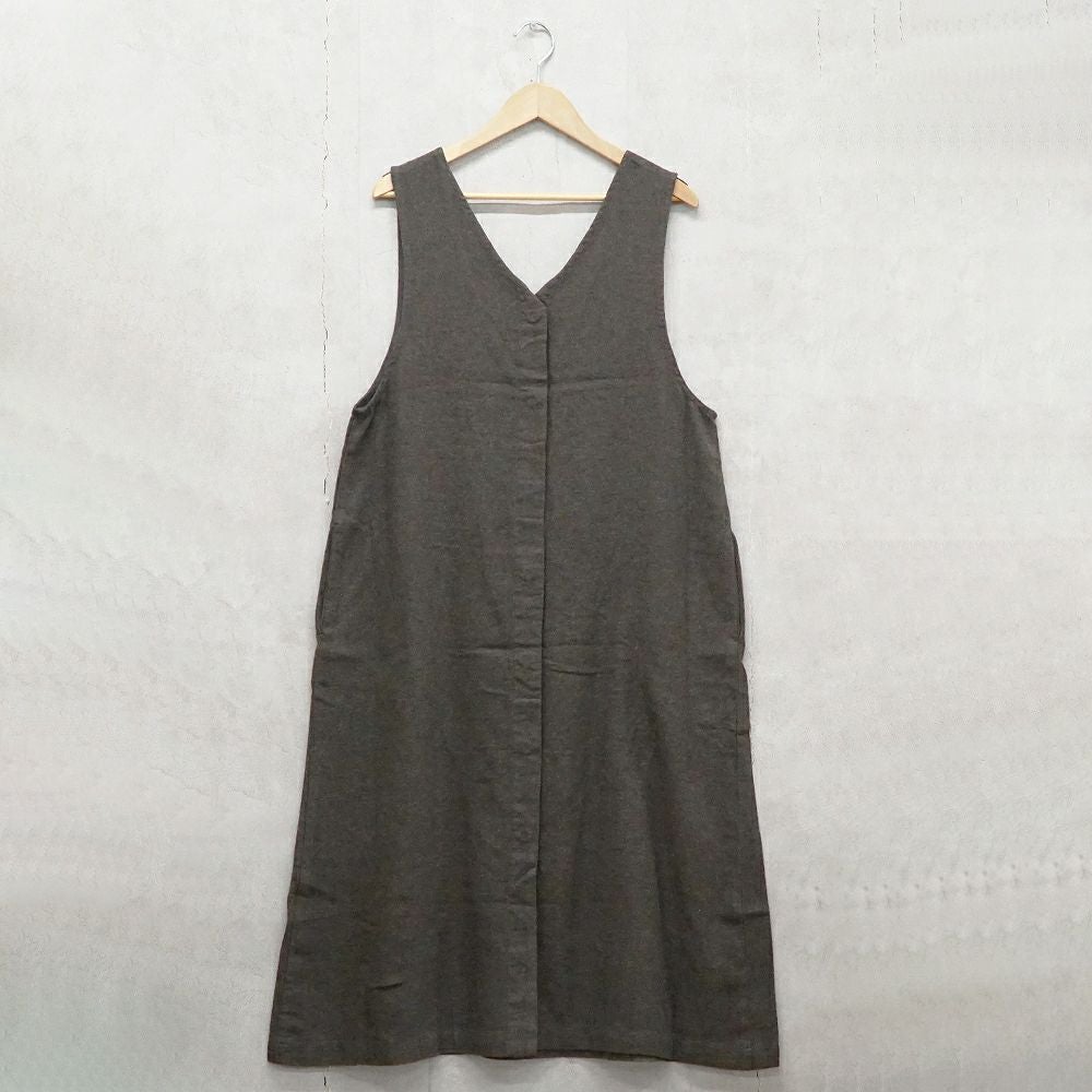 Branch m‘.,ブランチエム,ナチュラル,30代,40代,50代,60代,ゆったり,ワンピース,2wayワンピース,ノースリーブワンピース,Vネックワンピース,ジャンパースカート,ジャンスカ