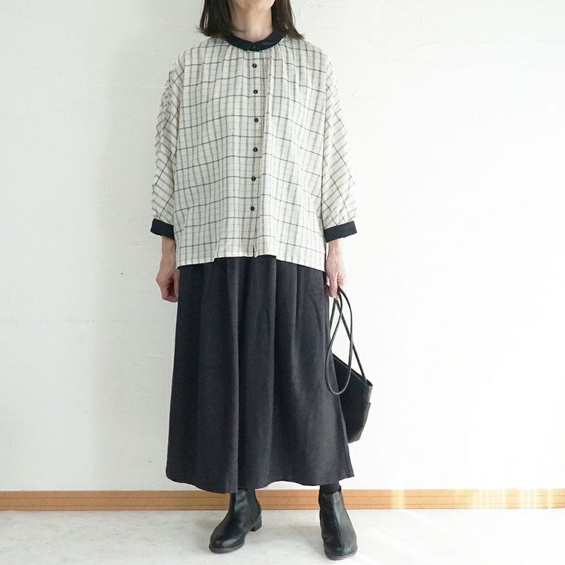 Branch m‘.,ブランチエム,ナチュラル,30代,40代,50代,60代,ゆったり,綿,コットン,コットンリネン,pants,パンツ,ワイドパンツ,