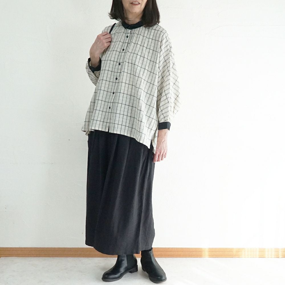 Branch m‘.,ブランチエム,ナチュラル,30代,40代,50代,60代,ゆったり,綿,コットン,コットンリネン,pants,パンツ,ワイドパンツ,