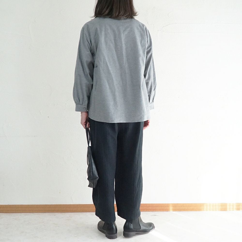 Branch m‘.,ブランチエム,ナチュラル,30代,40代,50代,60代,ゆったり,綿,コットン,コットンリネン,pants,パンツ,ワイドパンツ,サイドポケット,ボウルパンツ,バルーンパンツ