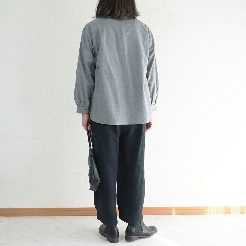 Branch m‘.,ブランチエム,ナチュラル,30代,40代,50代,60代,ゆったり,綿,コットン,コットンリネン,pants,パンツ,ワイドパンツ,サイドポケット,ボウルパンツ,バルーンパンツ