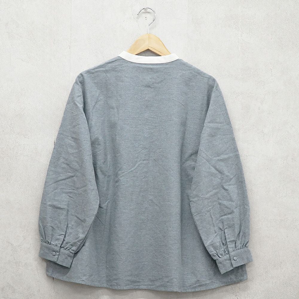 Branch m‘.,ブランチエム,ナチュラル,30代,40代,50代,60代,ゆったり,コットン,綿,リネン,麻,コットンリネン,ブラウス,起毛,起毛ブラウス,配色,配色ブラウス,