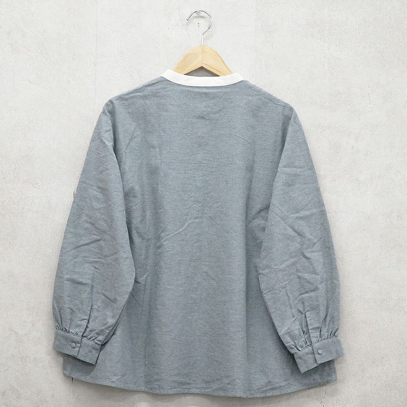 Branch m‘.,ブランチエム,ナチュラル,30代,40代,50代,60代,ゆったり,コットン,綿,リネン,麻,コットンリネン,ブラウス,起毛,起毛ブラウス,配色,配色ブラウス,